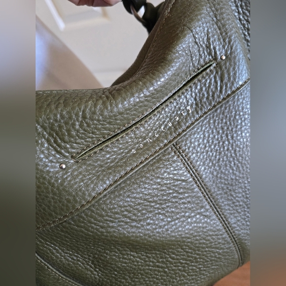 Sanctuary shoulder olive leather bag - Picture 7 of 13